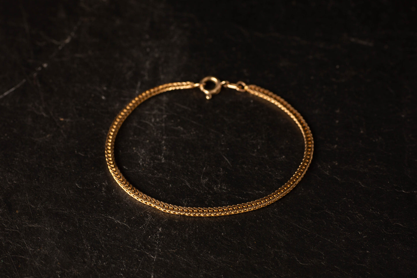 9ct Yellow Gold 'Foxtail' Link Bracelet — view 2