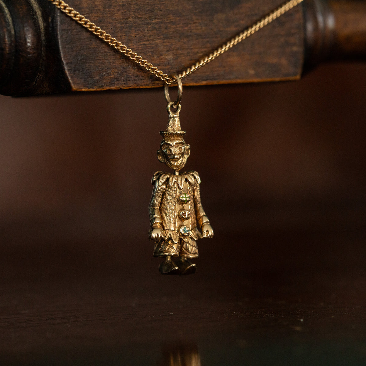 Articulated Jester Pendant