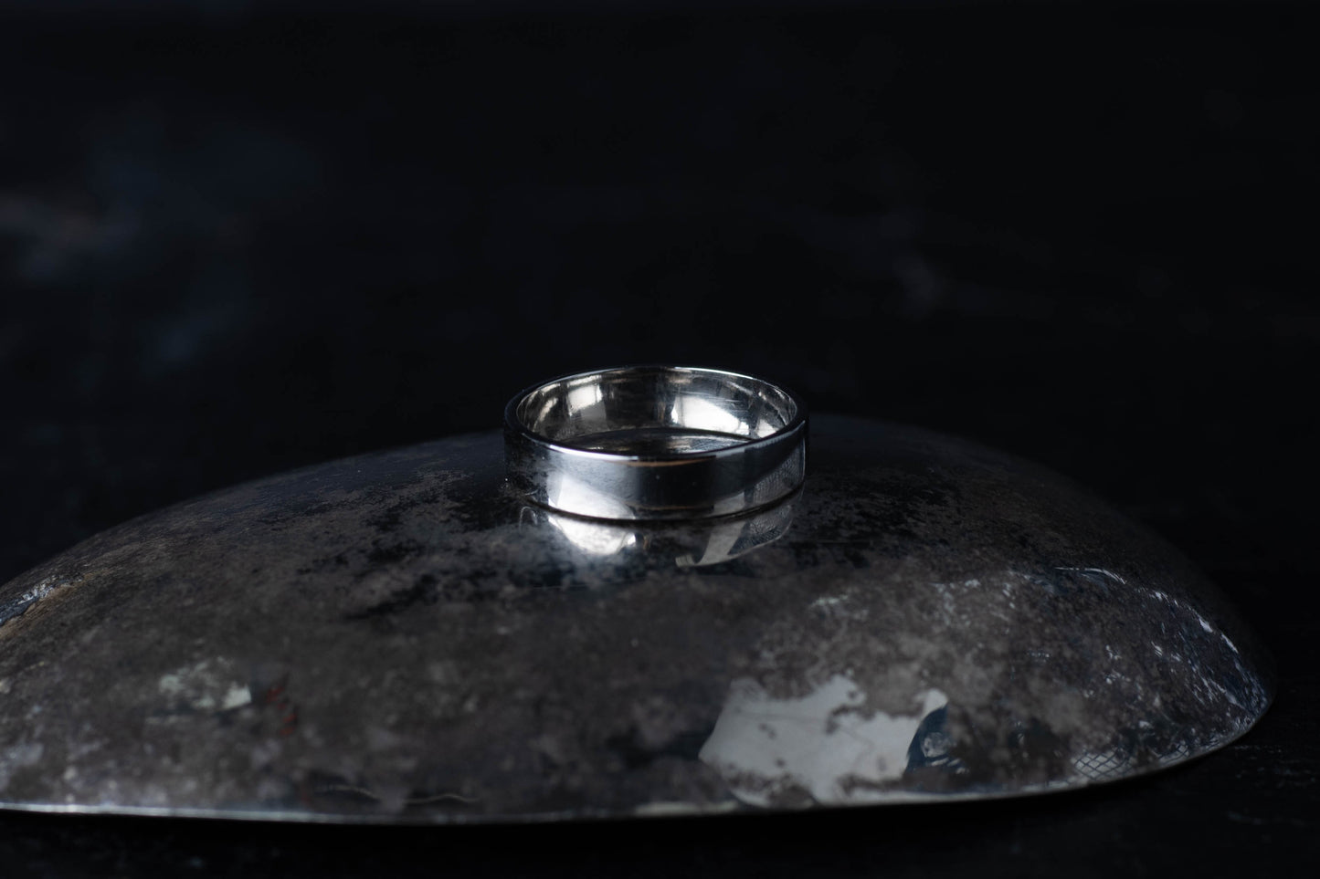 Broad Flat Wedding Band