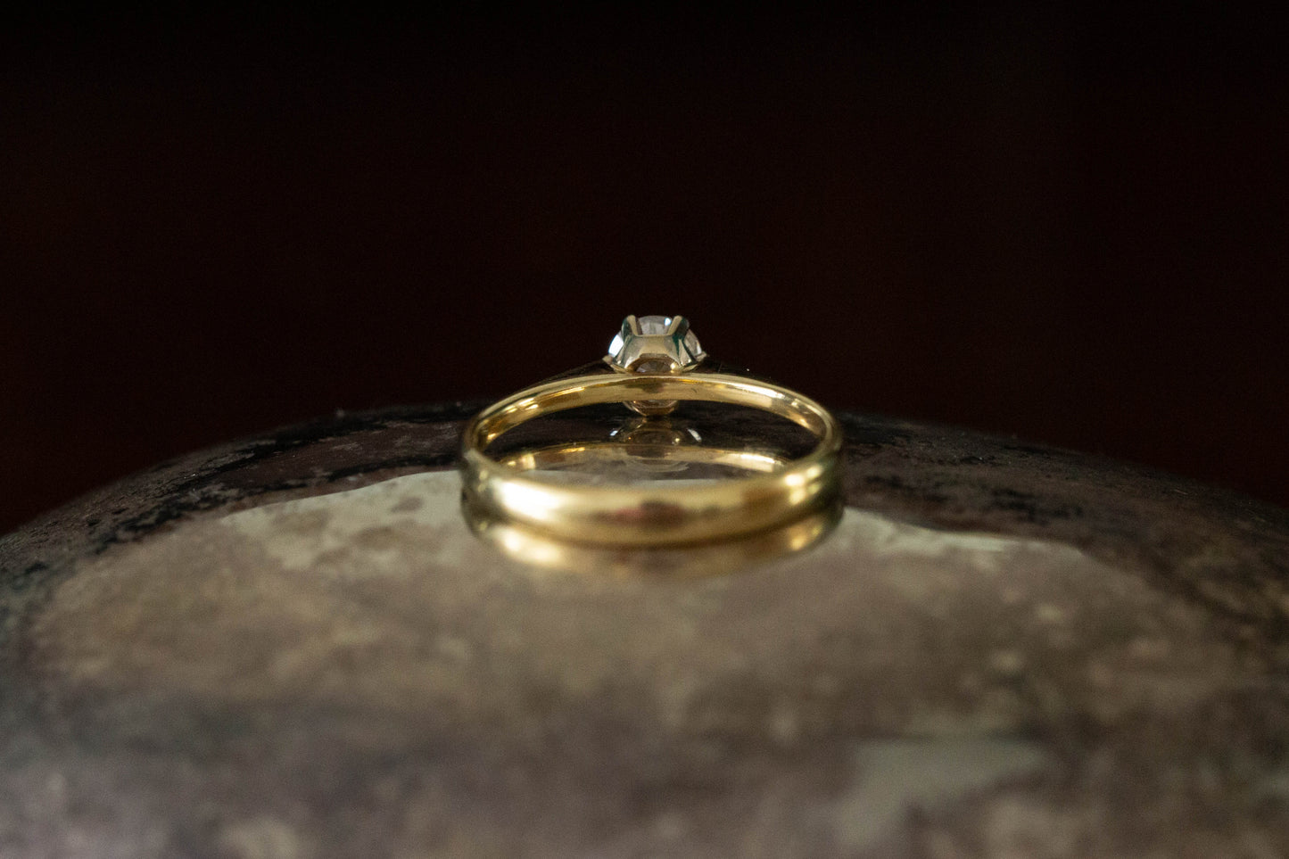 Diamond Solitaire Ring — view 5
