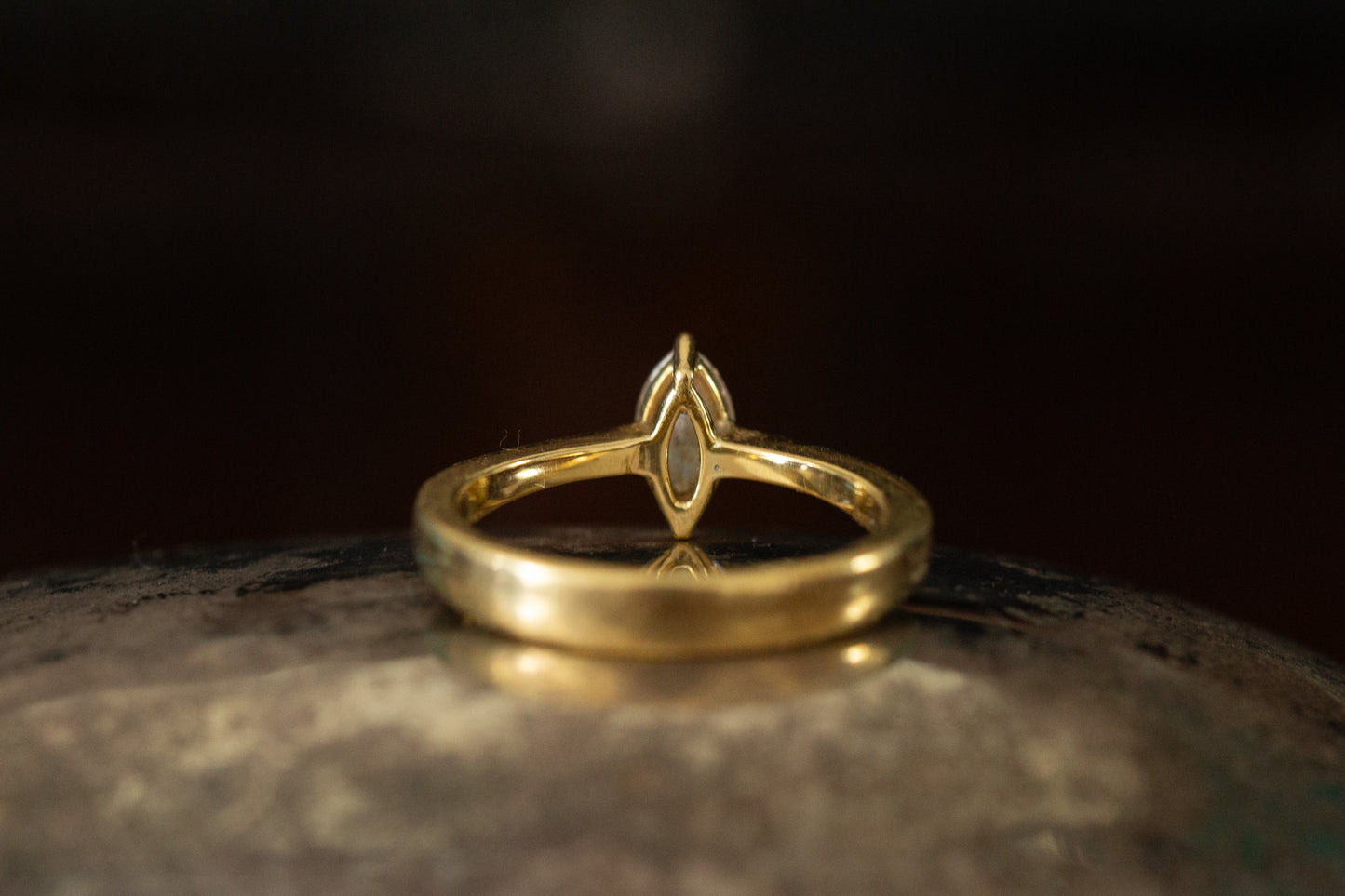 Marquise Diamond Solitaire Ring