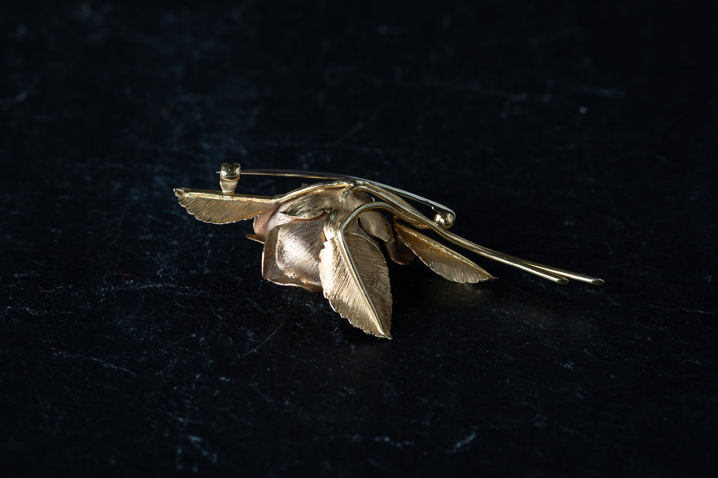Rose Bar Brooch — view 2