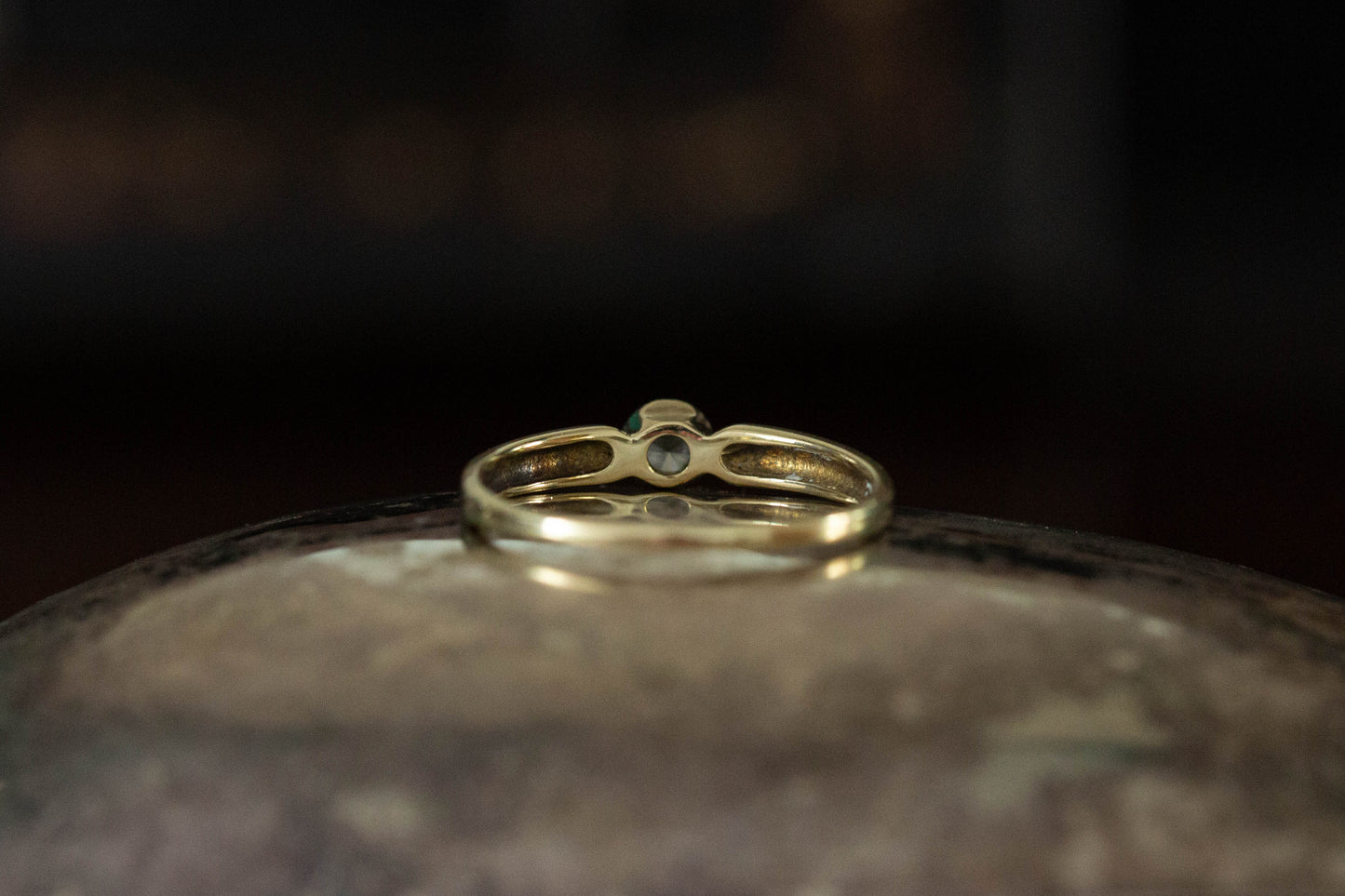Diamond Solitaire Ring — view 5