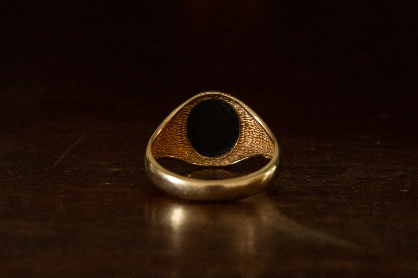 Onyx Intaglio Ring