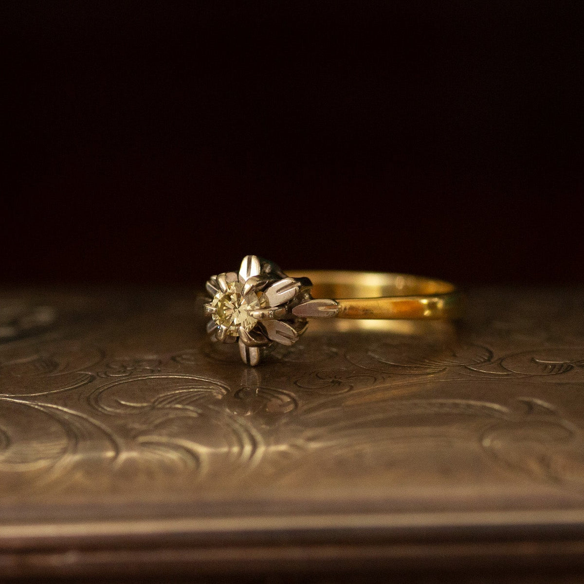 Diamond Set Cocktail Ring