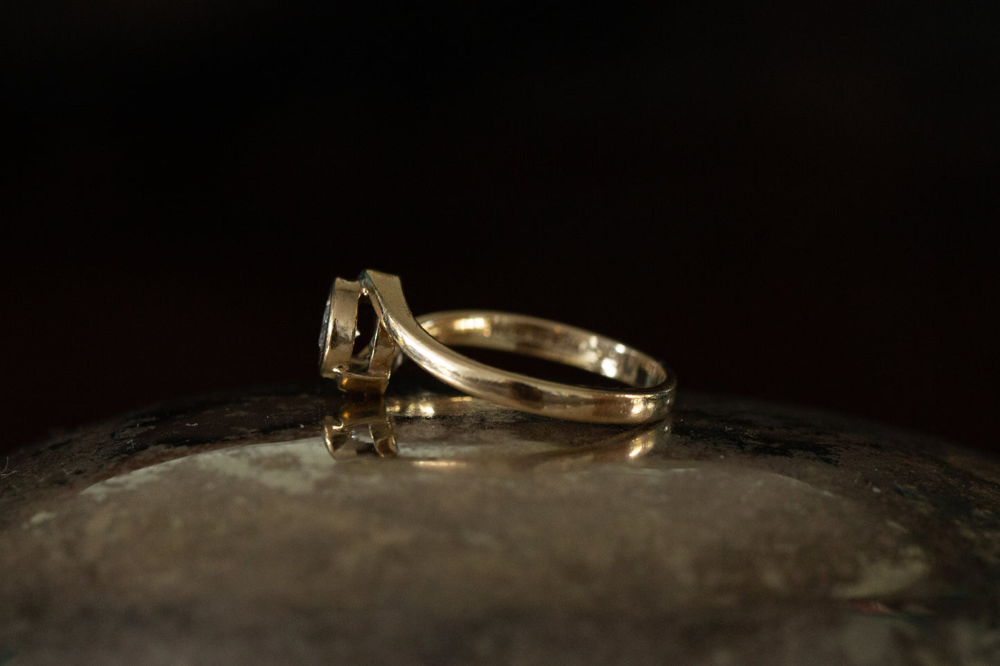 Diamond Solitaire Ring — view 5