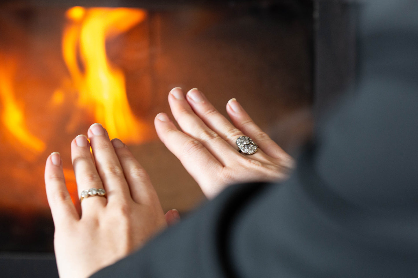 Art Deco Diamond Cocktail Ring