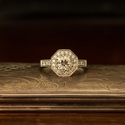 Hexagonal Diamond Cluster Ring