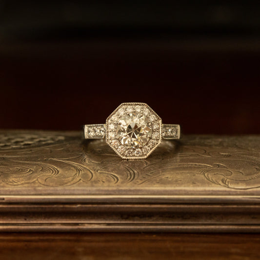 Hexagonal Diamond Cluster Ring