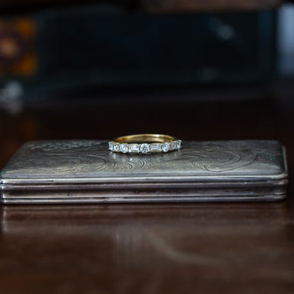 Diamond Half Eternity Ring