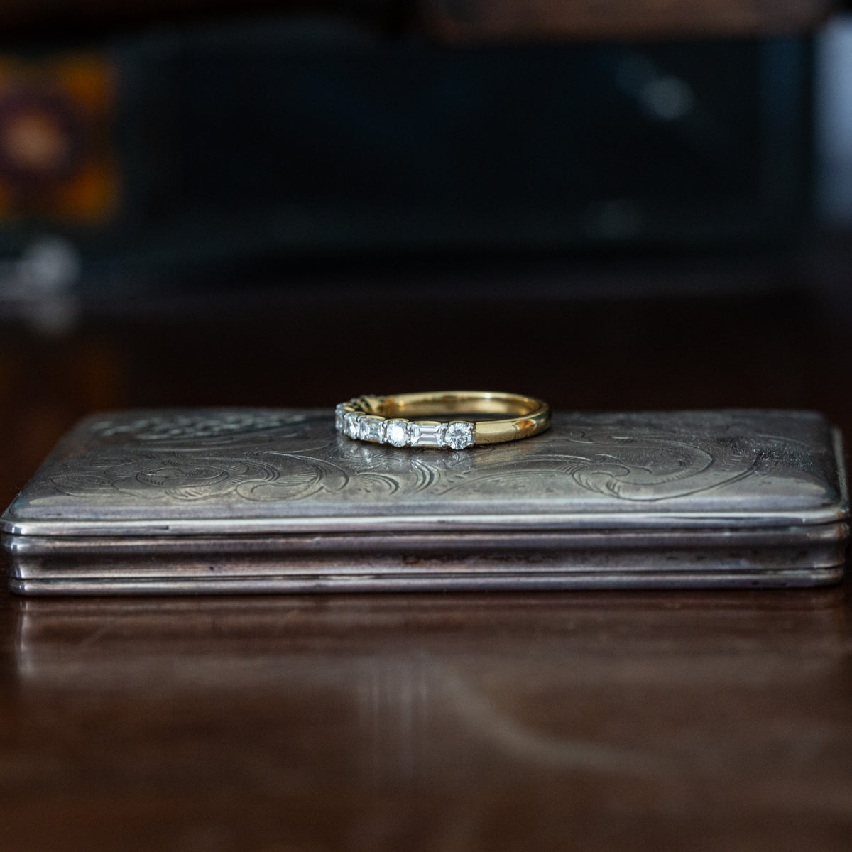 Diamond Half Eternity Ring