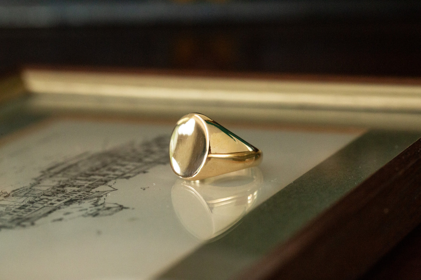 9ct Gold Signet Ring