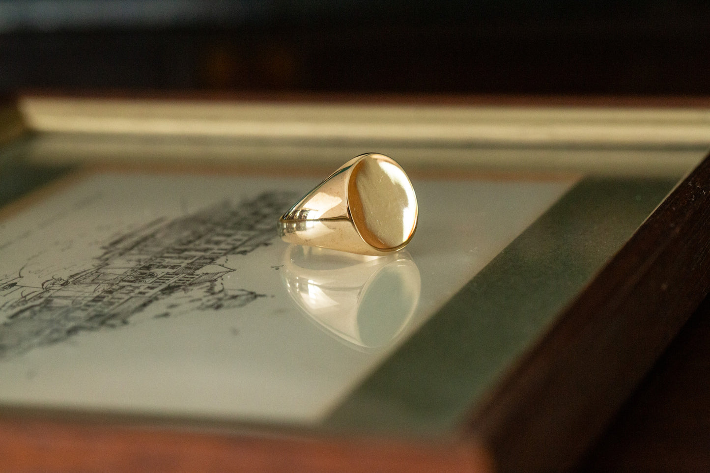 9ct Gold Signet Ring
