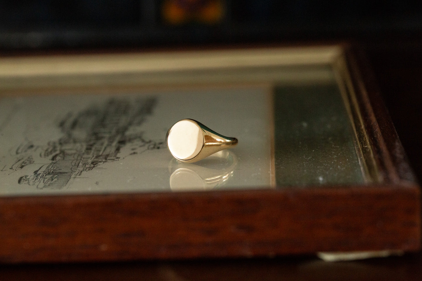 Gold Signet Ring