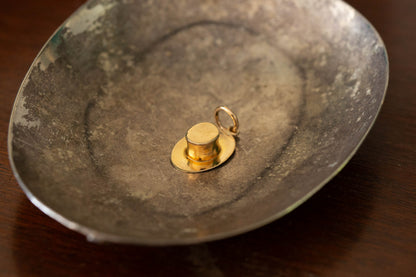 Gold Hat Pendant — view 4