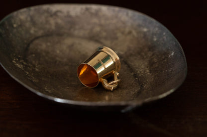 Gold Tankard Pendant — view 3