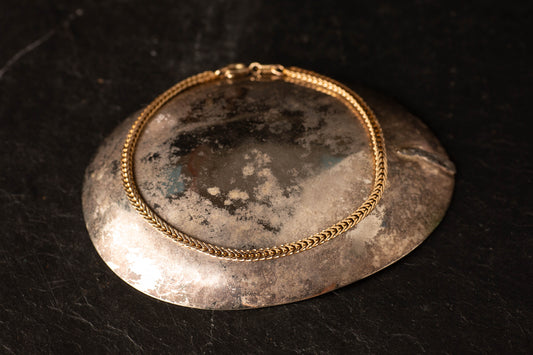 9ct Yellow Gold 'Foxtail' Link Bracelet