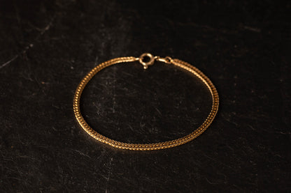 9ct Yellow Gold 'Foxtail' Link Bracelet — view 2