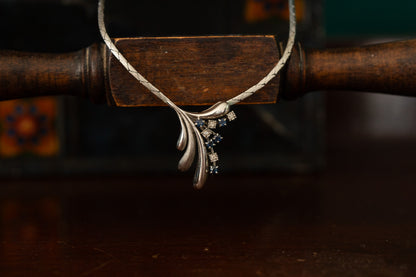 Sapphire and Diamond Necklace