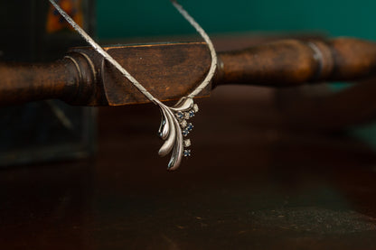 Sapphire and Diamond Necklace