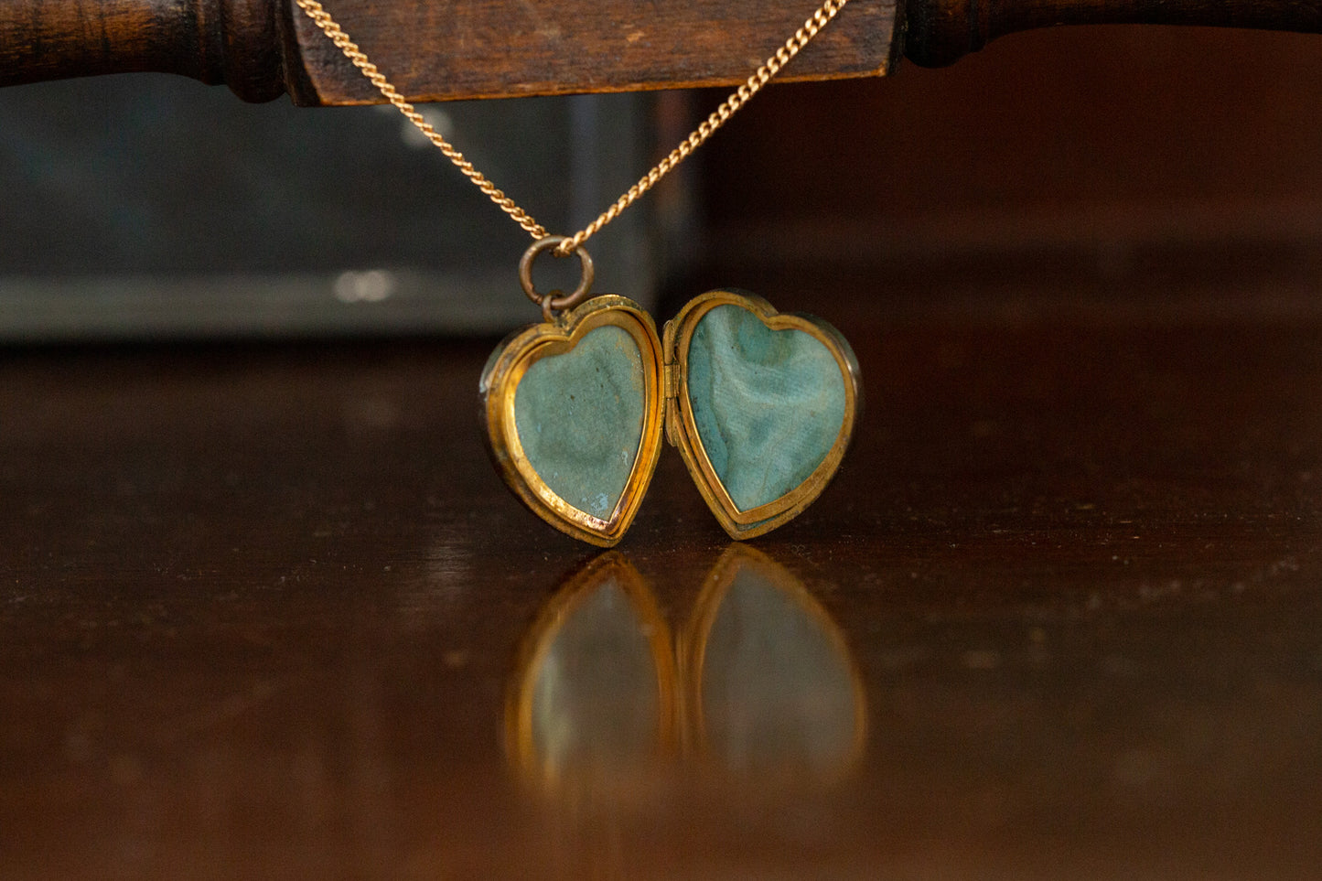 Antique Diamond Set Heart Locket