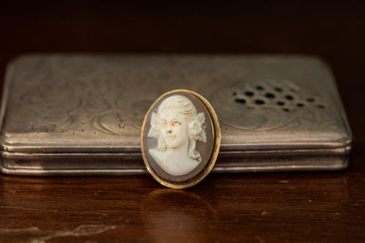 Oval Cameo Brooch/Pendant