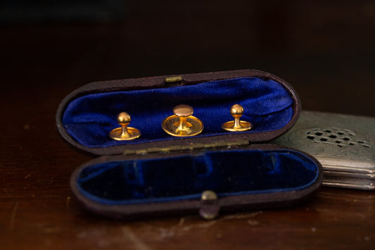 Gold Dress Studs