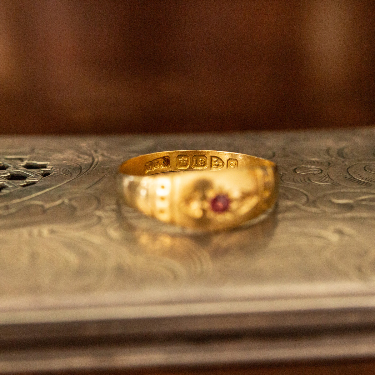 Antique Ruby and Diamond Ring