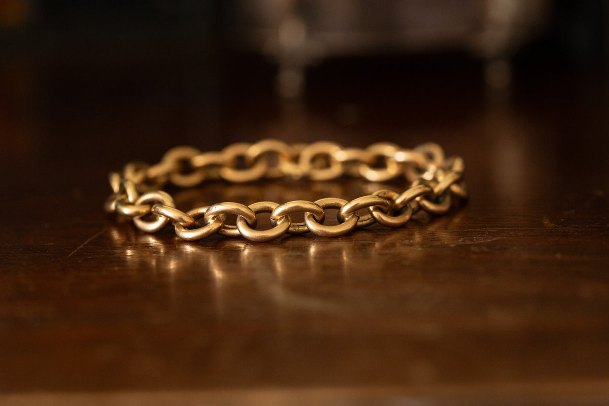 Large Belcher Link Bracelet