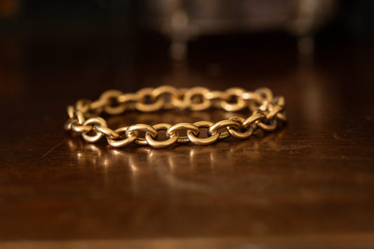 Large Belcher Link Bracelet