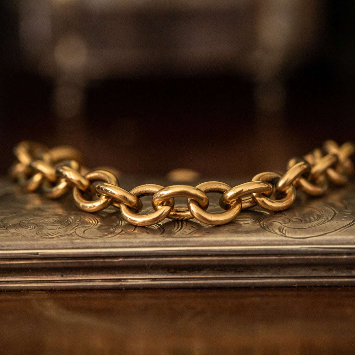 Large Belcher Link Bracelet
