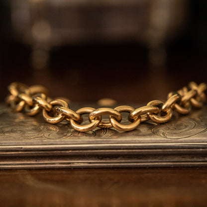 Large Belcher Link Bracelet