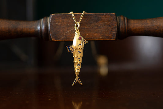 Gold Fish Charm