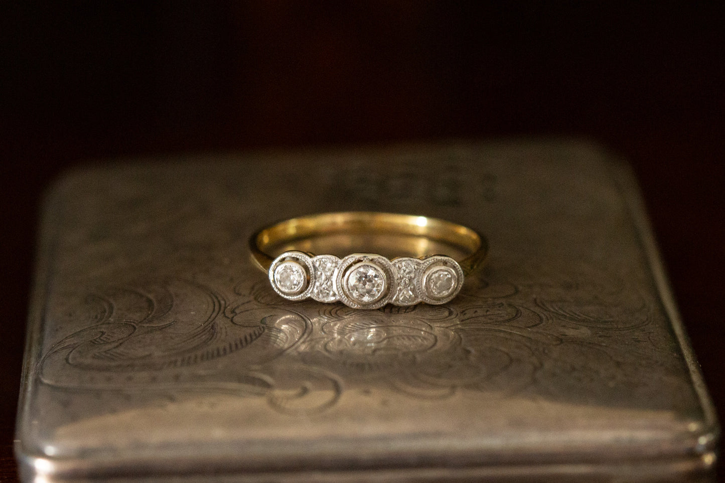 Art Deco Diamond Dress Ring