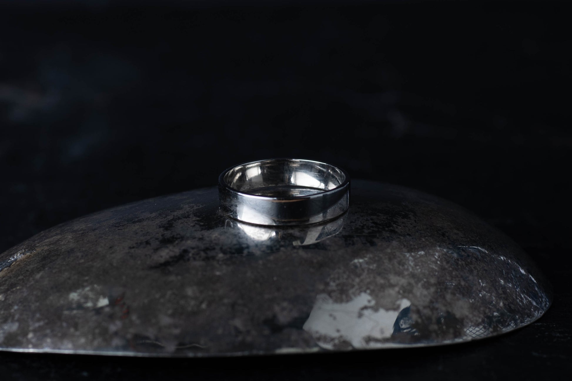 Broad Flat Wedding Band