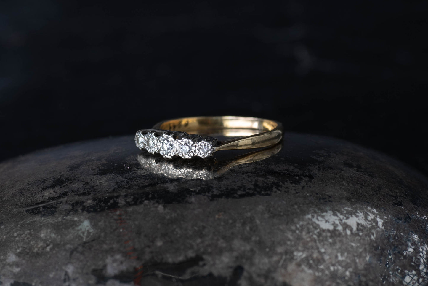 Diamond Five Stone Ring