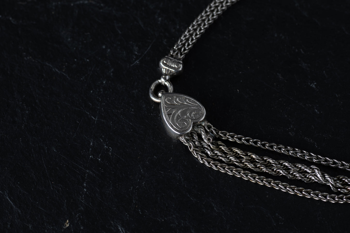 Antique Heart Bracelet — view 3