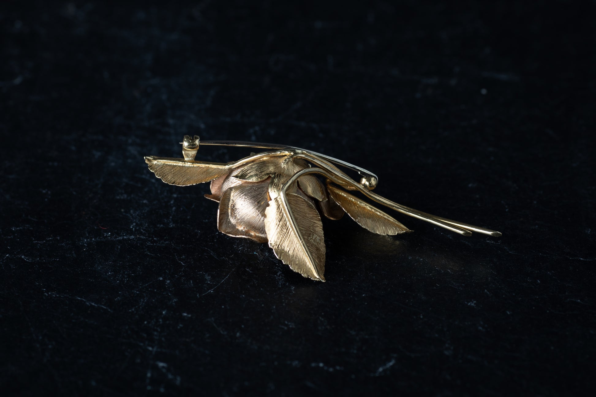 Rose Bar Brooch — view 2