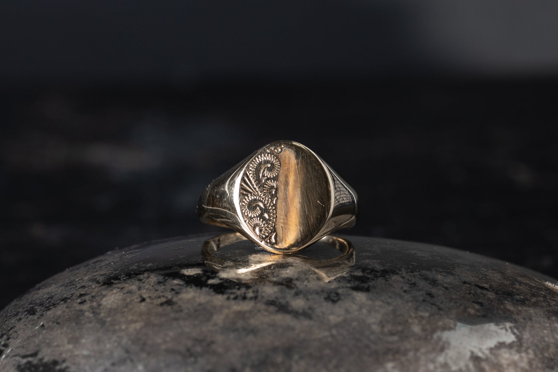 Oval Signet Ring — view 2