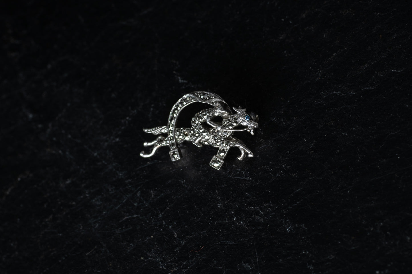 Horse and Jockey Brooch — view 2