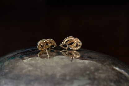 Sapphire and Diamond Earrings