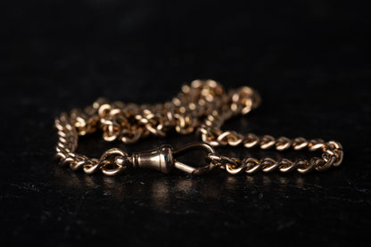 Curb Link Albert Chain — view 2