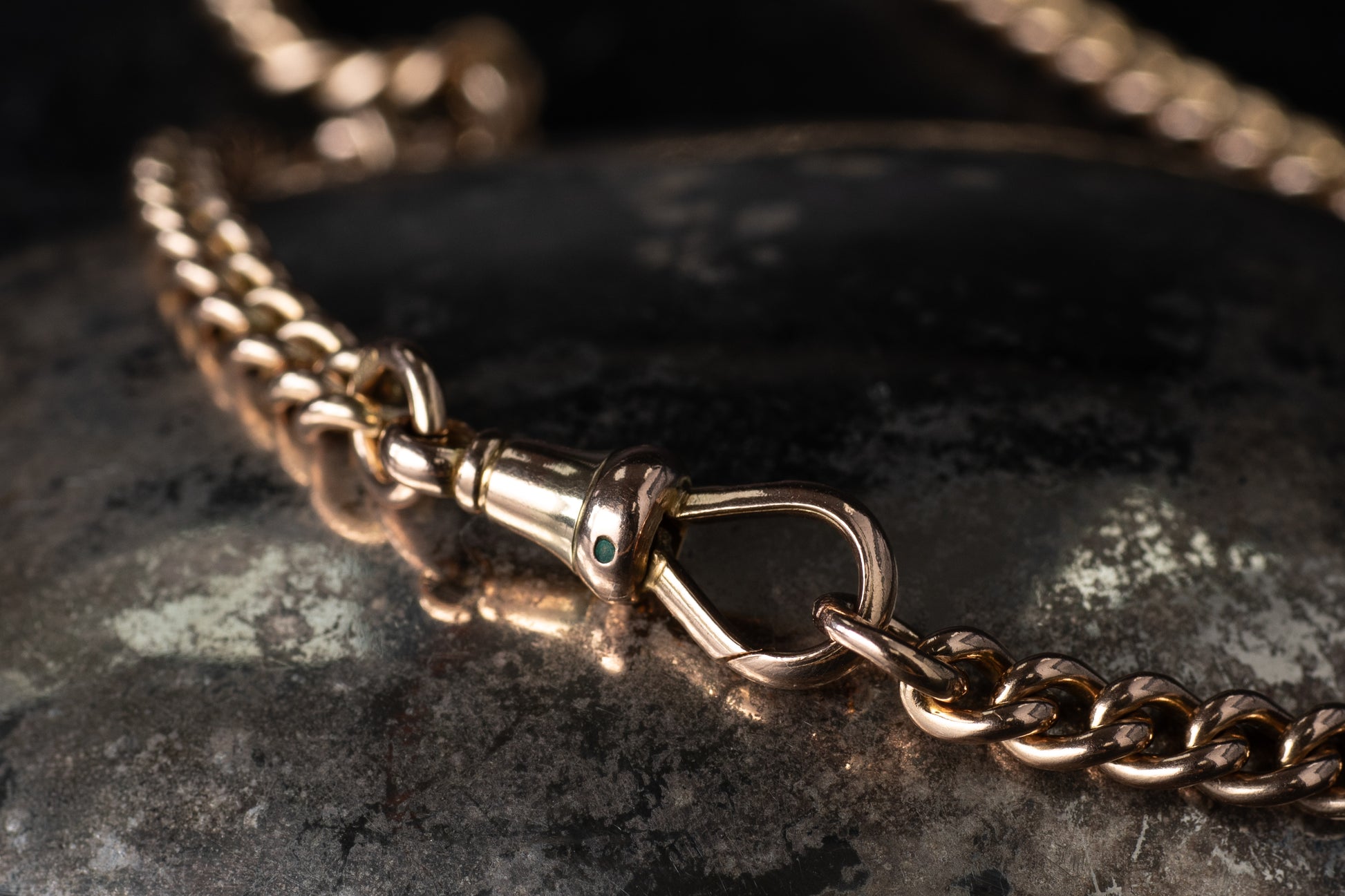 Curb Link Albert Chain — view 4