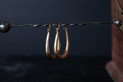 Creole Style Hoop Earrings — view 2