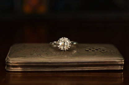 Old Cut Diamond Solitaire Ring