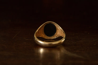 Onyx Intaglio Ring