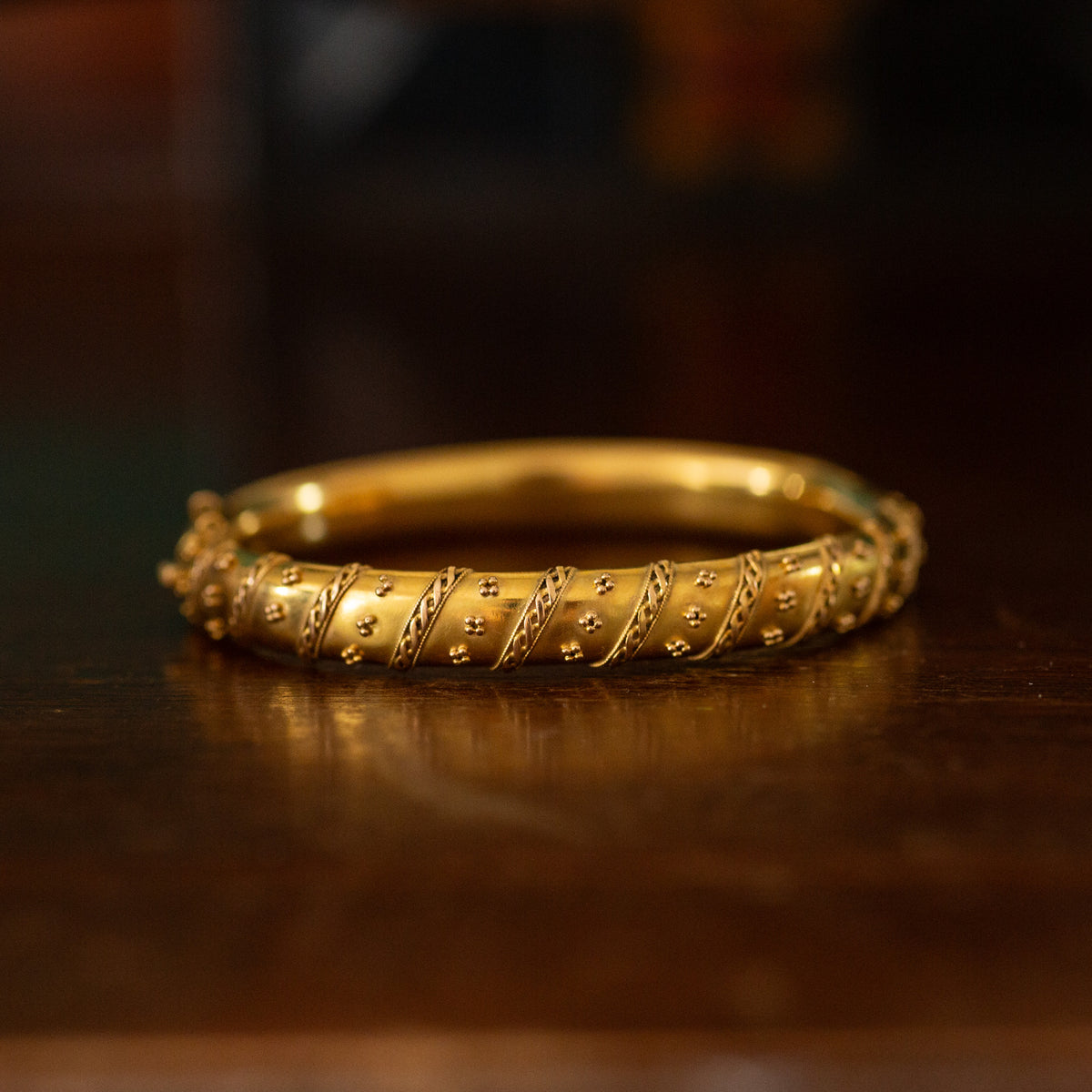Victorian Hinged Bangle