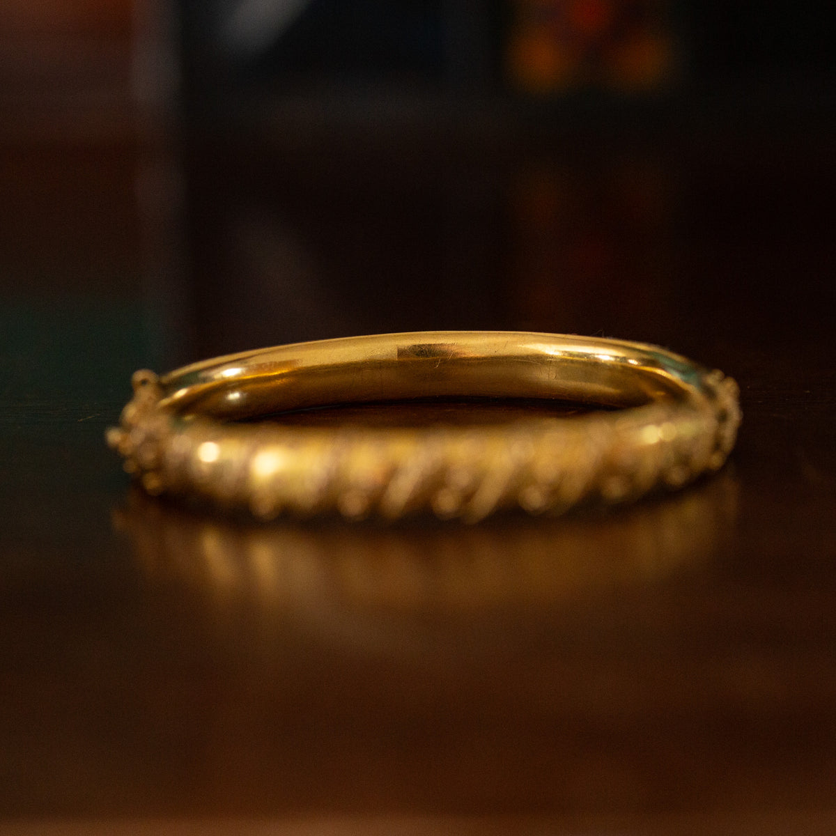 Victorian Hinged Bangle