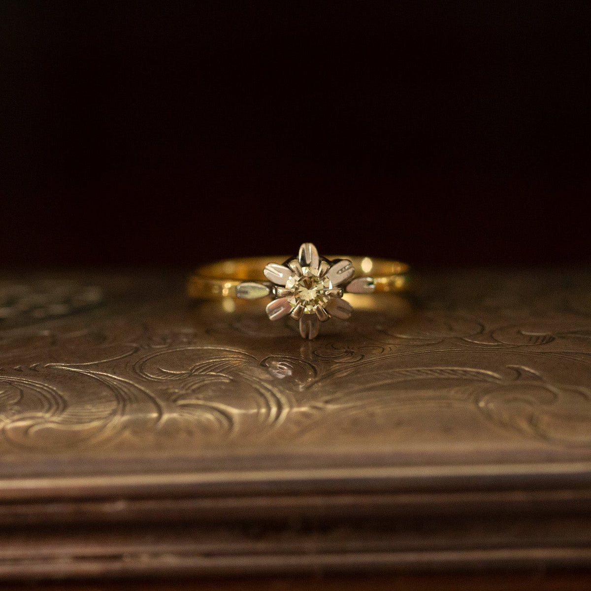 Diamond Set Cocktail Ring