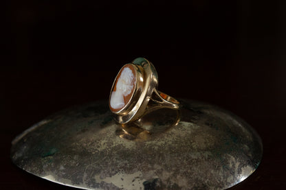 Oval Cameo Ring — view 4